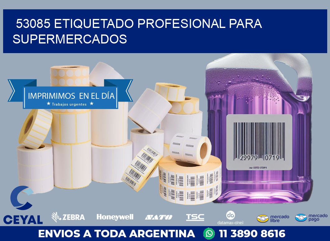 53085 ETIQUETADO PROFESIONAL PARA SUPERMERCADOS