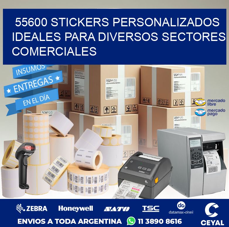 55600 STICKERS PERSONALIZADOS IDEALES PARA DIVERSOS SECTORES COMERCIALES