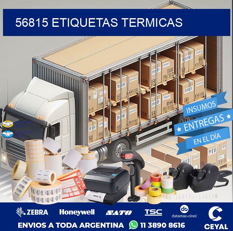 56815 ETIQUETAS TERMICAS