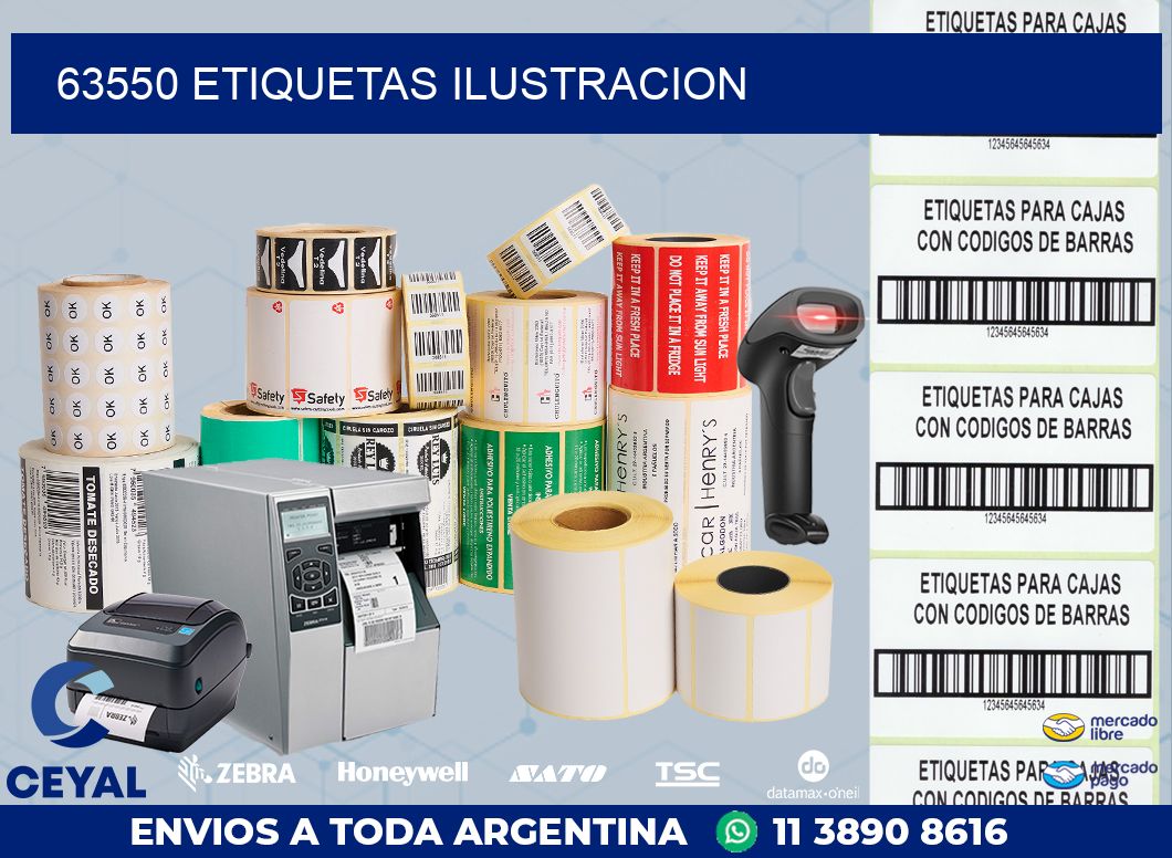 63550 ETIQUETAS ILUSTRACION