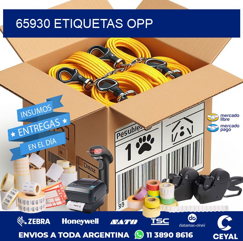 65930 ETIQUETAS OPP