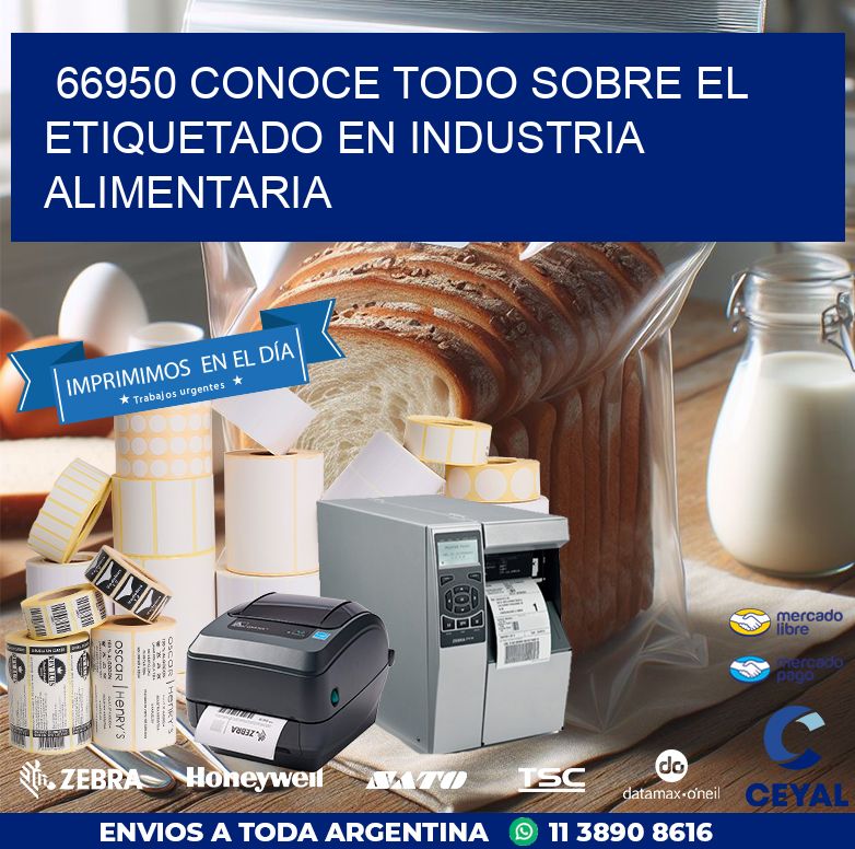 66950 CONOCE TODO SOBRE EL ETIQUETADO EN INDUSTRIA ALIMENTARIA