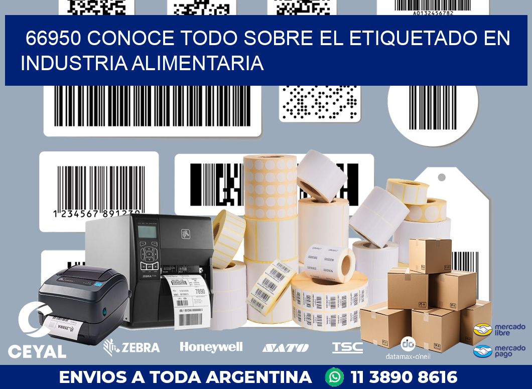 66950 CONOCE TODO SOBRE EL ETIQUETADO EN INDUSTRIA ALIMENTARIA
