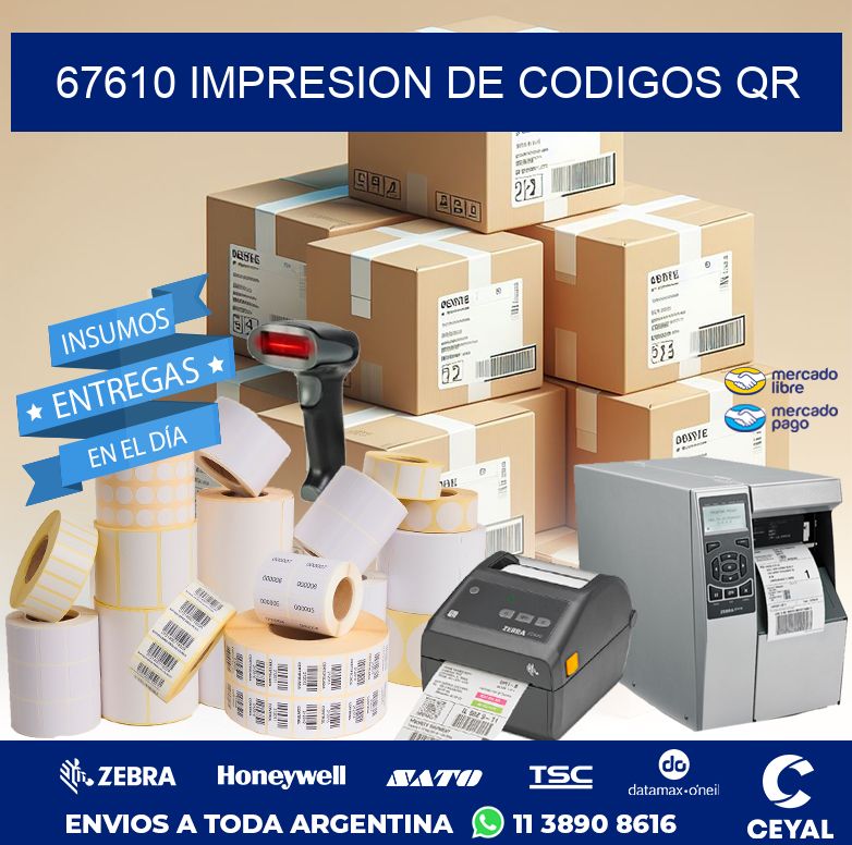 67610 IMPRESION DE CODIGOS QR