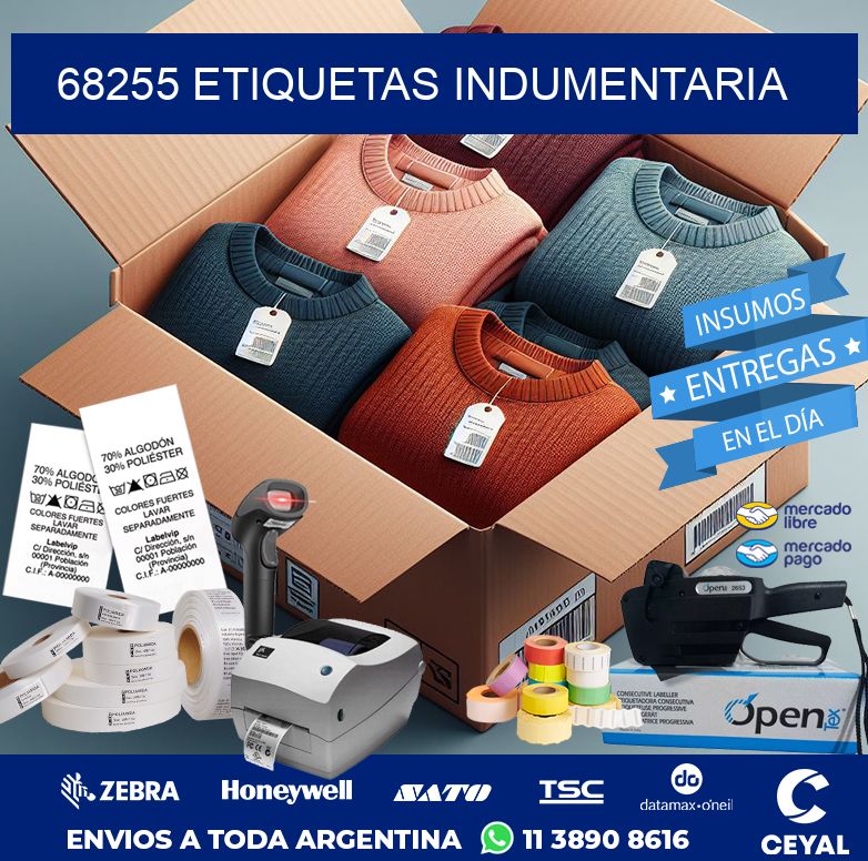 68255 ETIQUETAS INDUMENTARIA