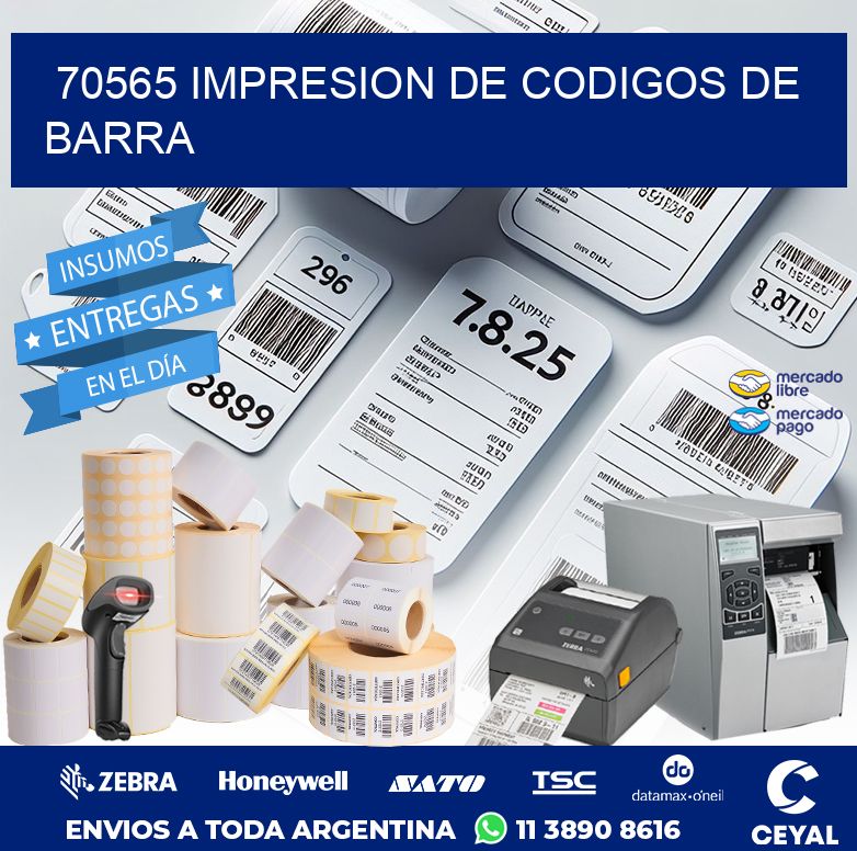 70565 IMPRESION DE CODIGOS DE BARRA