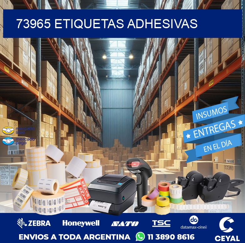 73965 ETIQUETAS ADHESIVAS