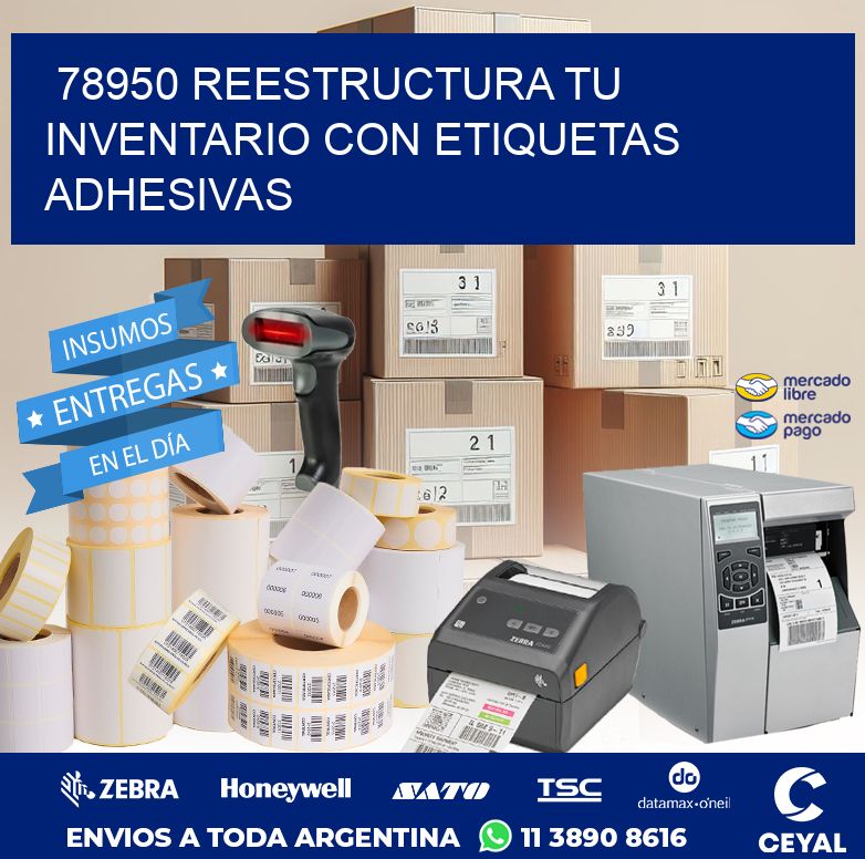 78950 REESTRUCTURA TU INVENTARIO CON ETIQUETAS ADHESIVAS