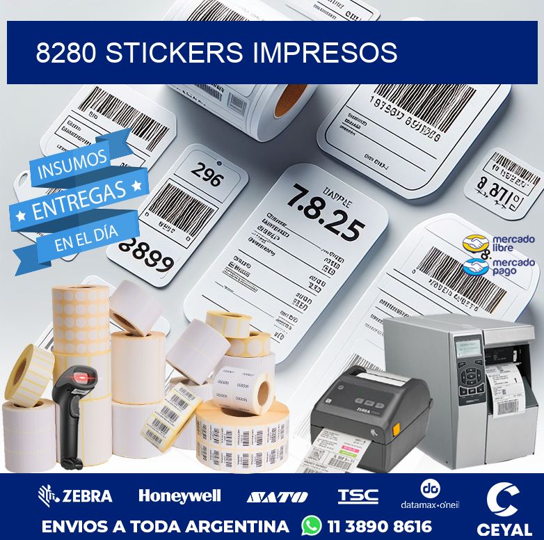 8280 STICKERS IMPRESOS