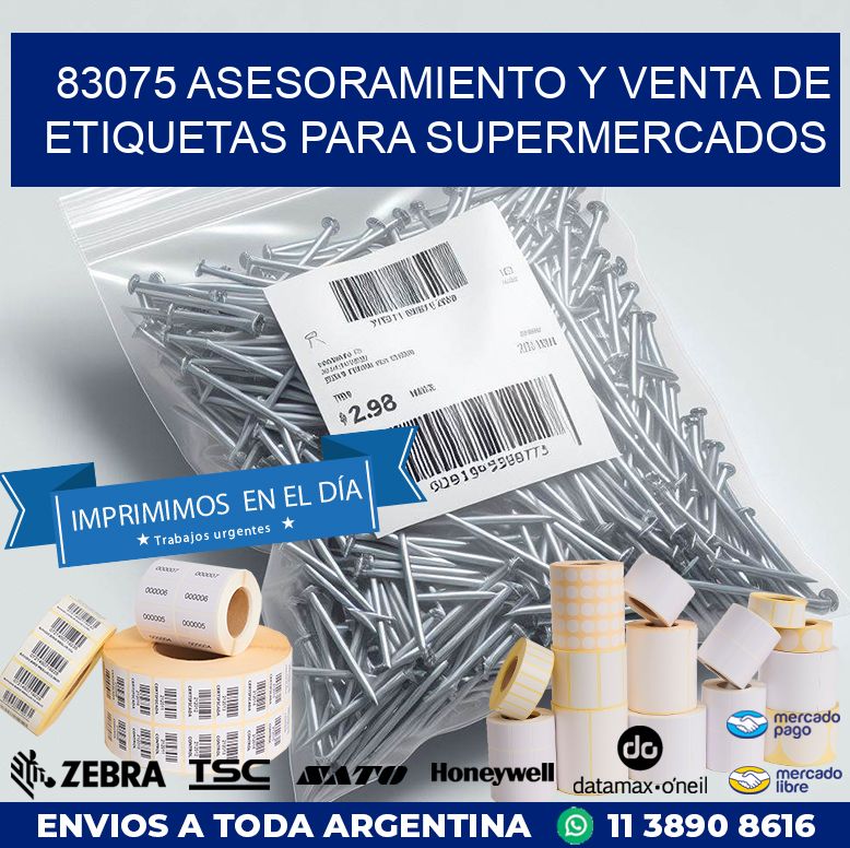 83075 ASESORAMIENTO Y VENTA DE ETIQUETAS PARA SUPERMERCADOS