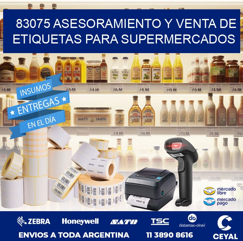 83075 ASESORAMIENTO Y VENTA DE ETIQUETAS PARA SUPERMERCADOS