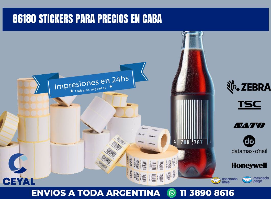86180 STICKERS PARA PRECIOS EN CABA