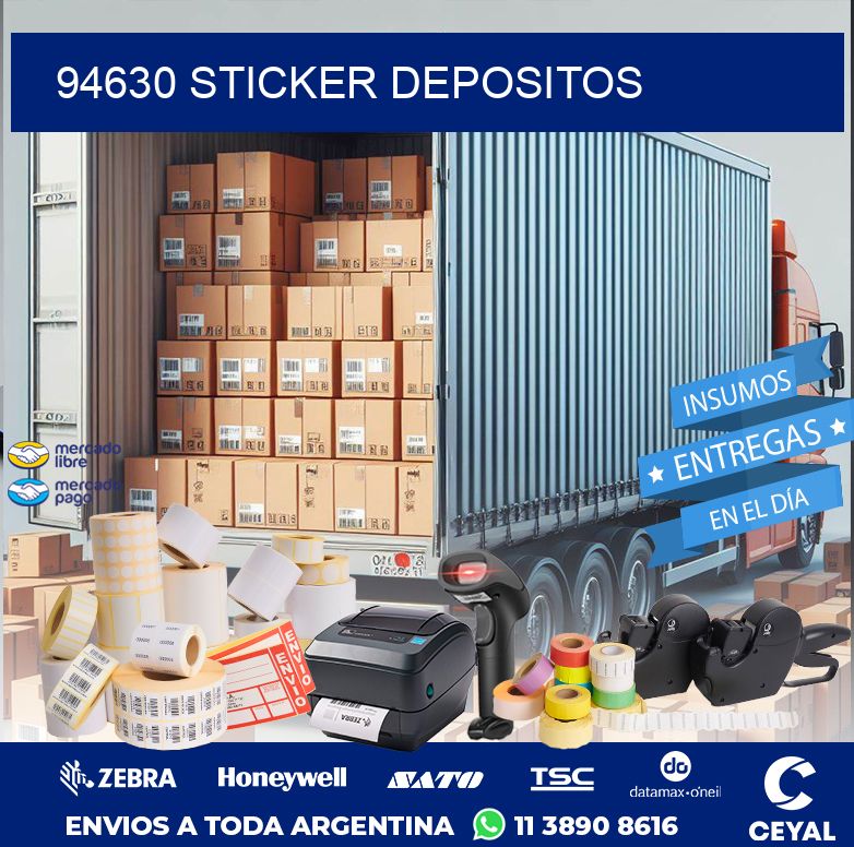 94630 STICKER DEPOSITOS