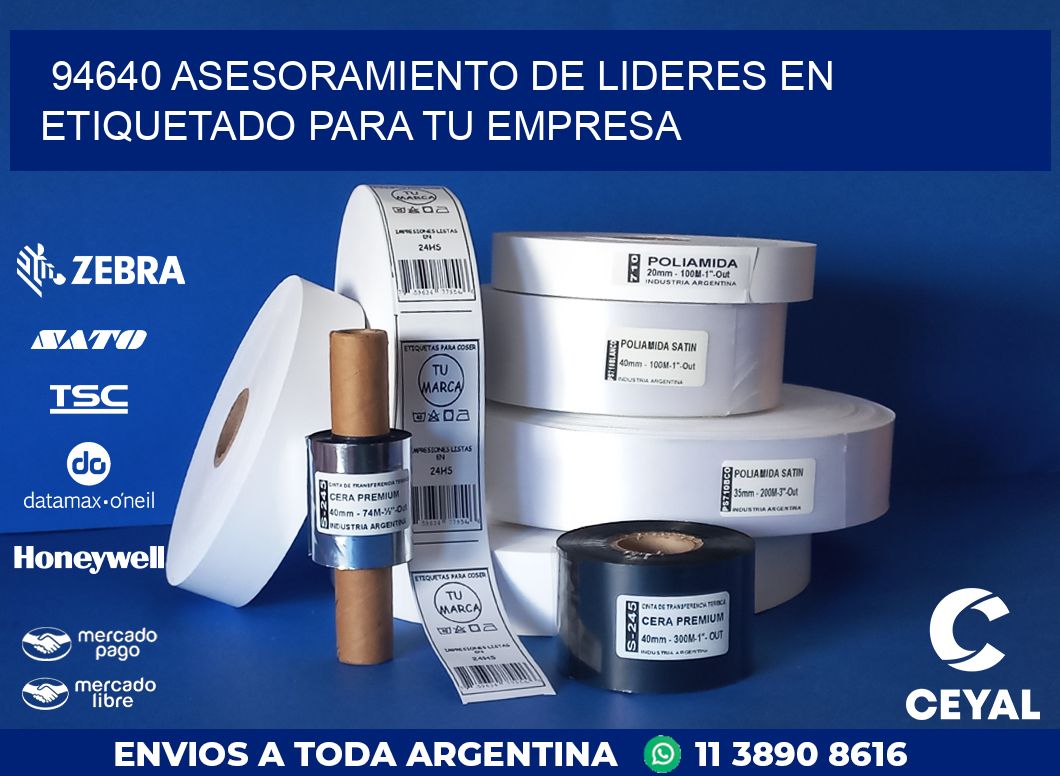 94640 ASESORAMIENTO DE LIDERES EN ETIQUETADO PARA TU EMPRESA