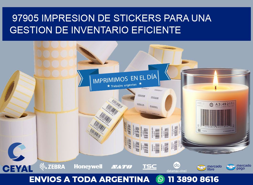 97905 IMPRESION DE STICKERS PARA UNA GESTION DE INVENTARIO EFICIENTE