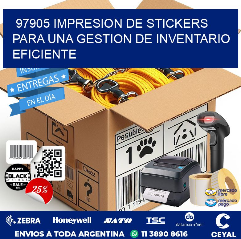 97905 IMPRESION DE STICKERS PARA UNA GESTION DE INVENTARIO EFICIENTE