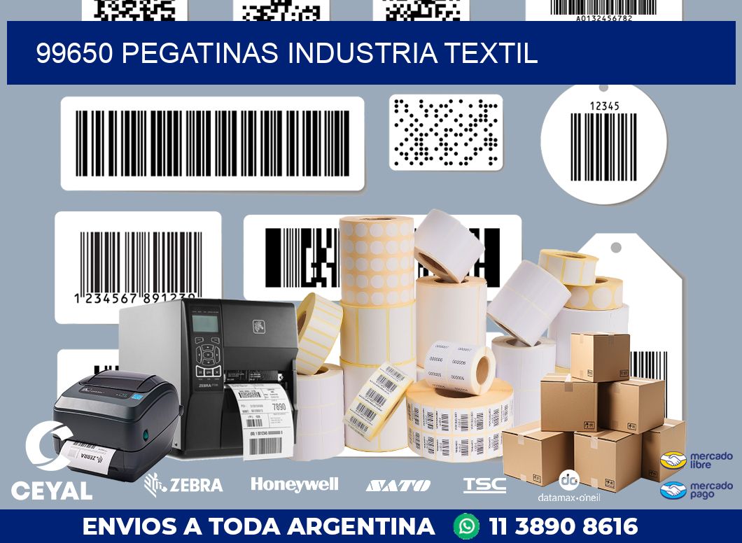 99650 PEGATINAS INDUSTRIA TEXTIL