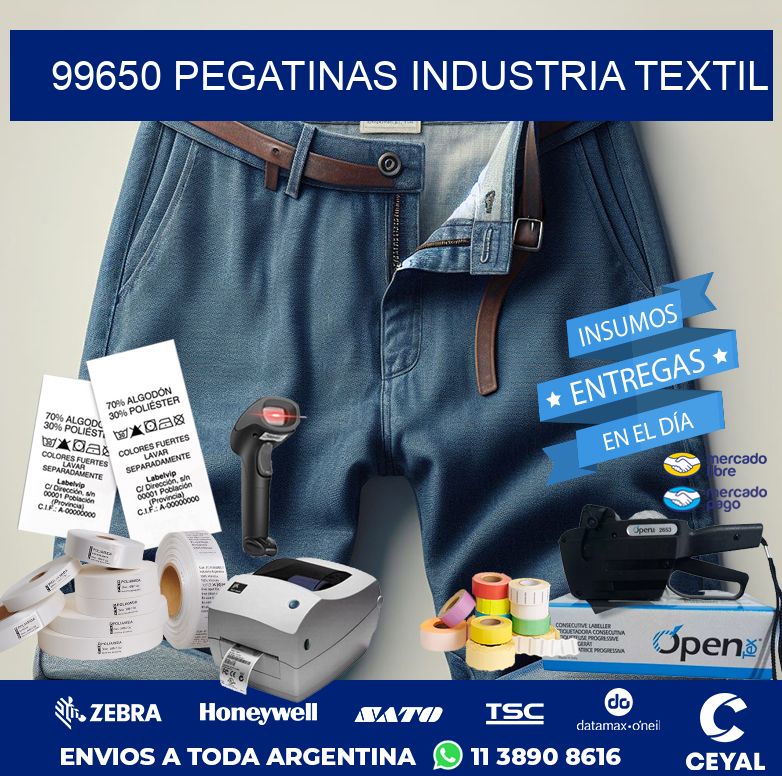 99650 PEGATINAS INDUSTRIA TEXTIL