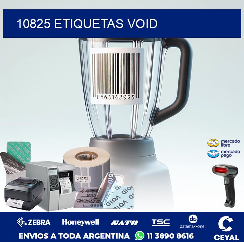 10825 ETIQUETAS VOID