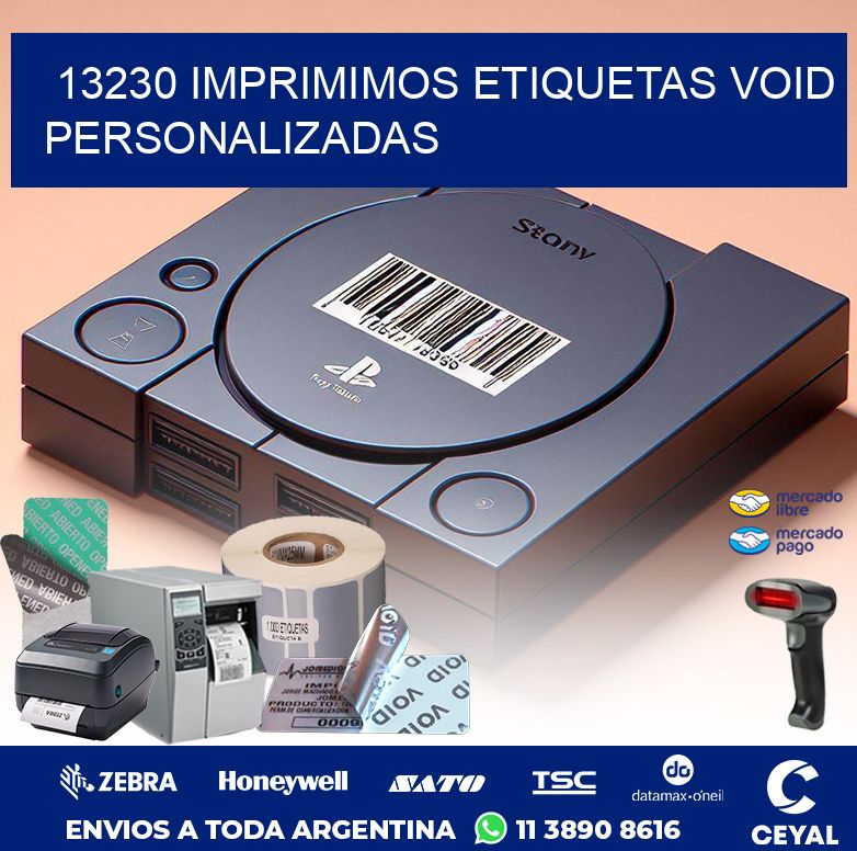 13230 IMPRIMIMOS ETIQUETAS VOID PERSONALIZADAS