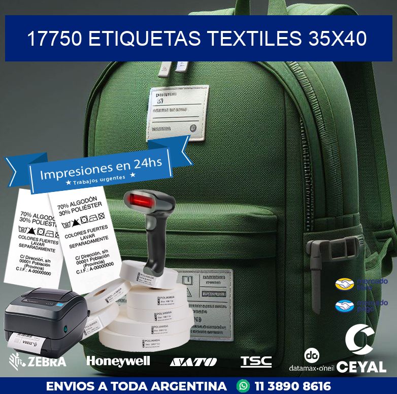 17750 ETIQUETAS TEXTILES 35X40