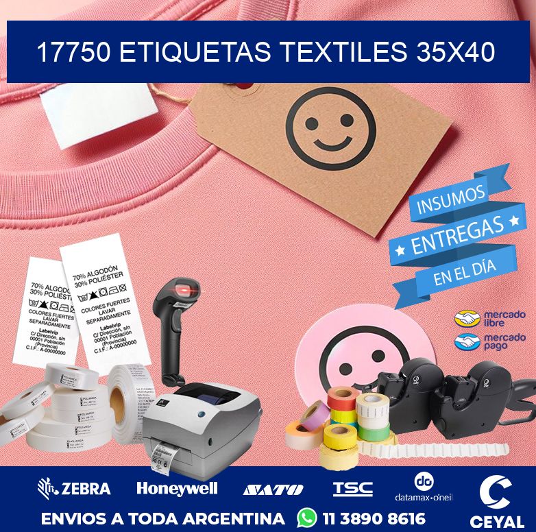 17750 ETIQUETAS TEXTILES 35X40