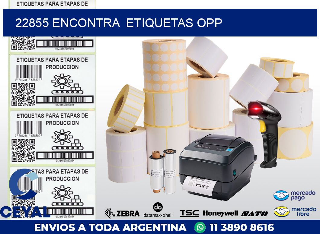 22855 ENCONTRA  ETIQUETAS OPP