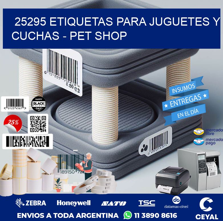 25295 ETIQUETAS PARA JUGUETES Y CUCHAS – PET SHOP