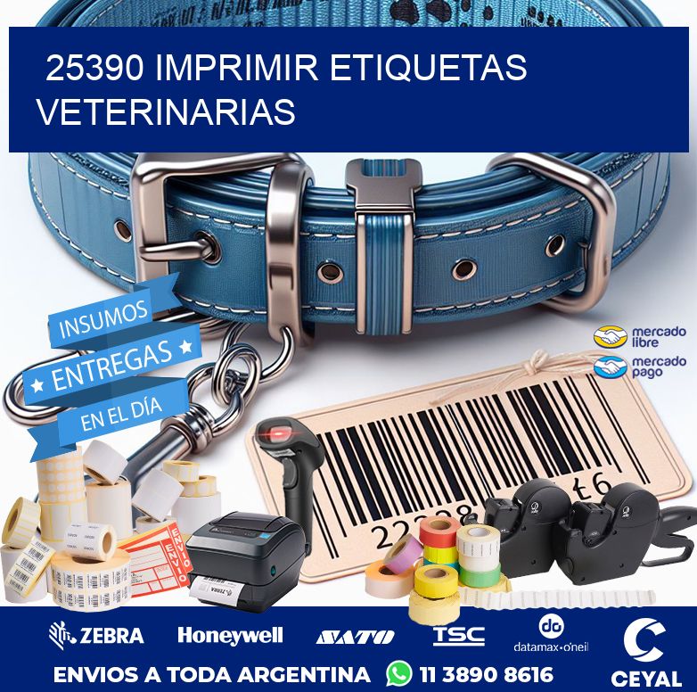 25390 IMPRIMIR ETIQUETAS VETERINARIAS