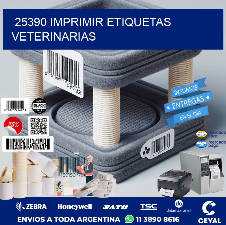 25390 IMPRIMIR ETIQUETAS VETERINARIAS