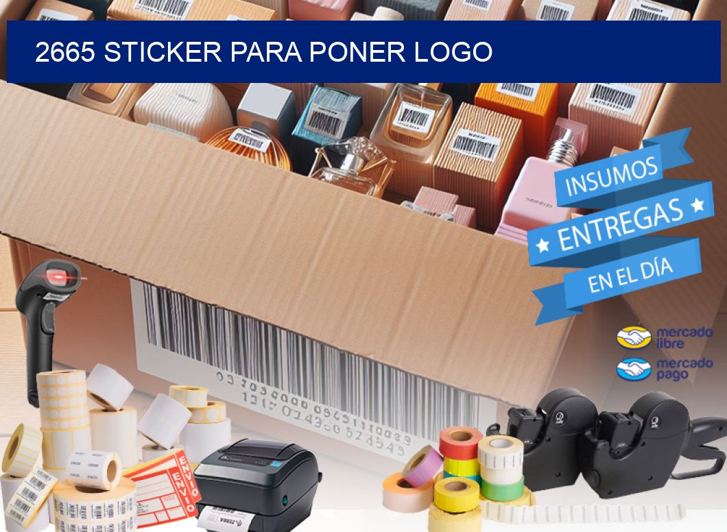 2665 STICKER PARA PONER LOGO