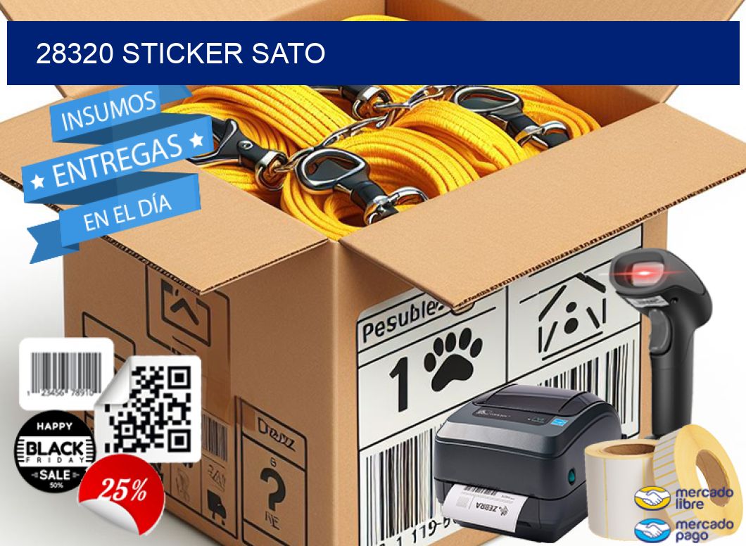 28320 sticker sato
