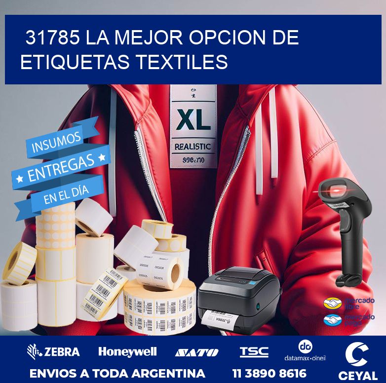 31785 LA MEJOR OPCION DE ETIQUETAS TEXTILES