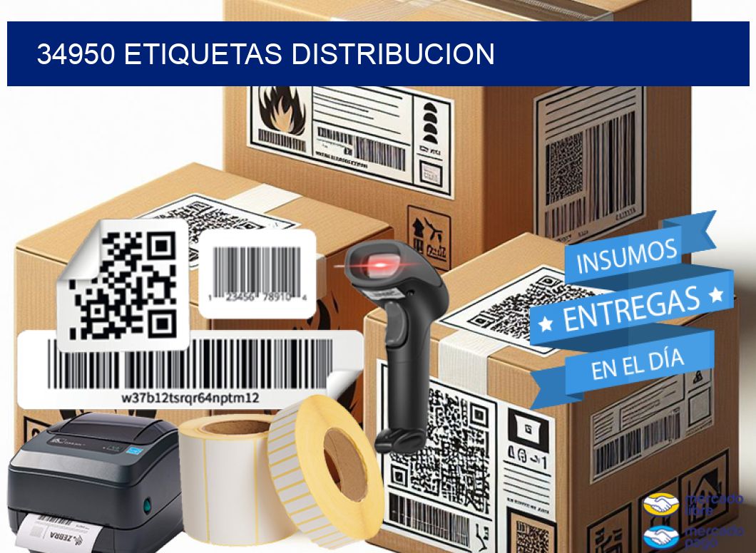 34950 etiquetas distribucion