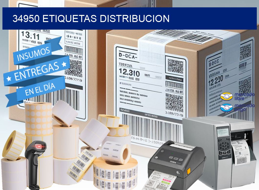 34950 etiquetas distribucion