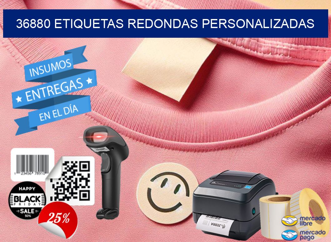 36880 ETIQUETAS REDONDAS PERSONALIZADAS