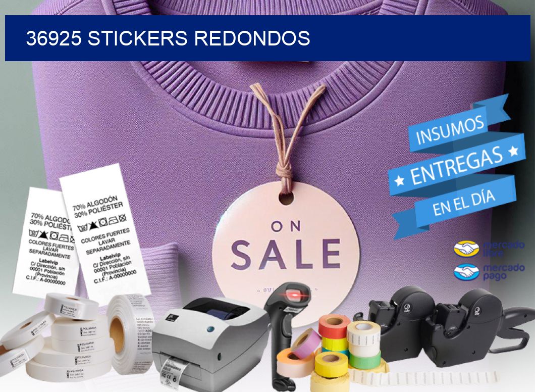 36925 STICKERS REDONDOS