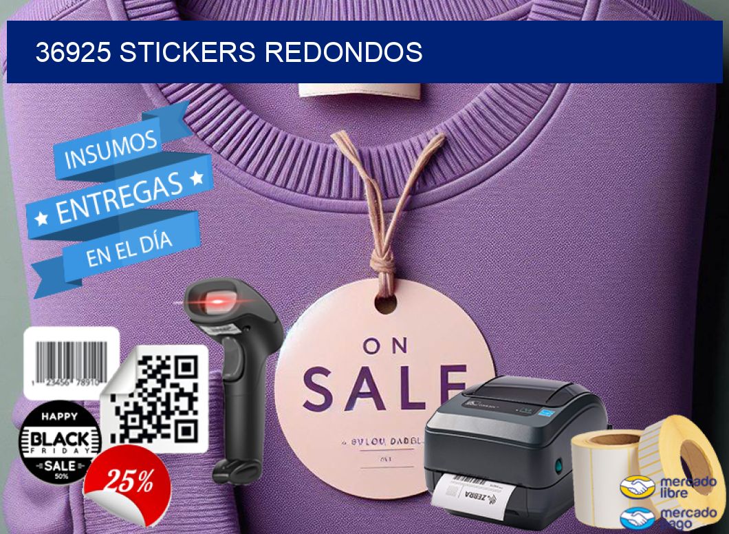 36925 STICKERS REDONDOS