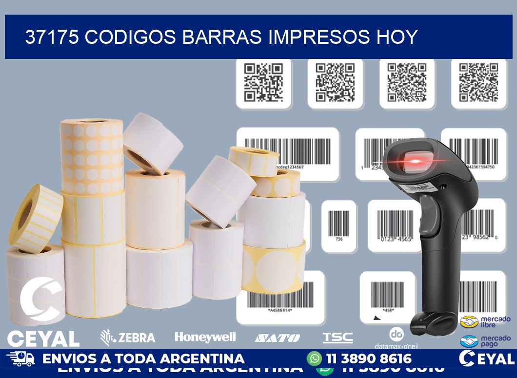 37175 CODIGOS BARRAS IMPRESOS HOY