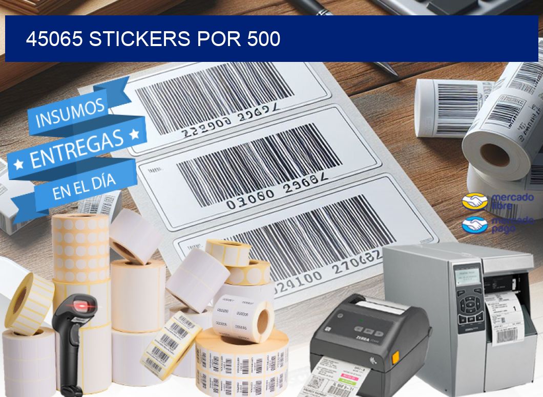 45065 STICKERS POR 500