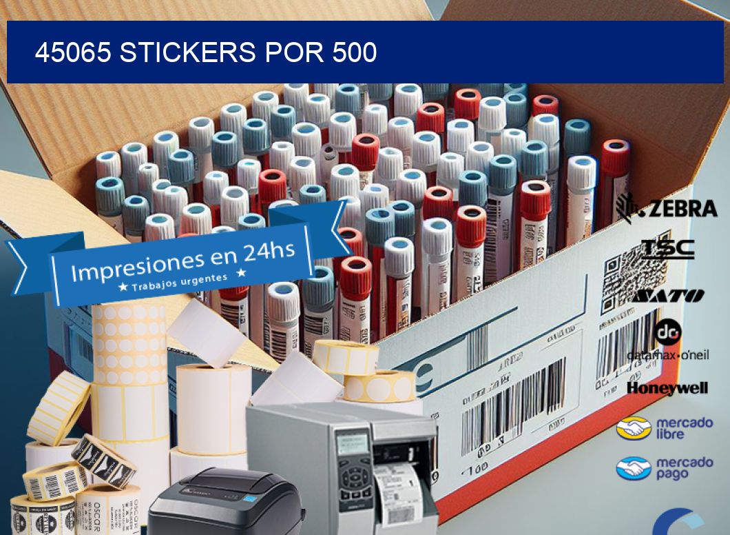 45065 STICKERS POR 500