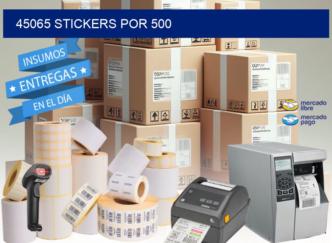 45065 STICKERS POR 500
