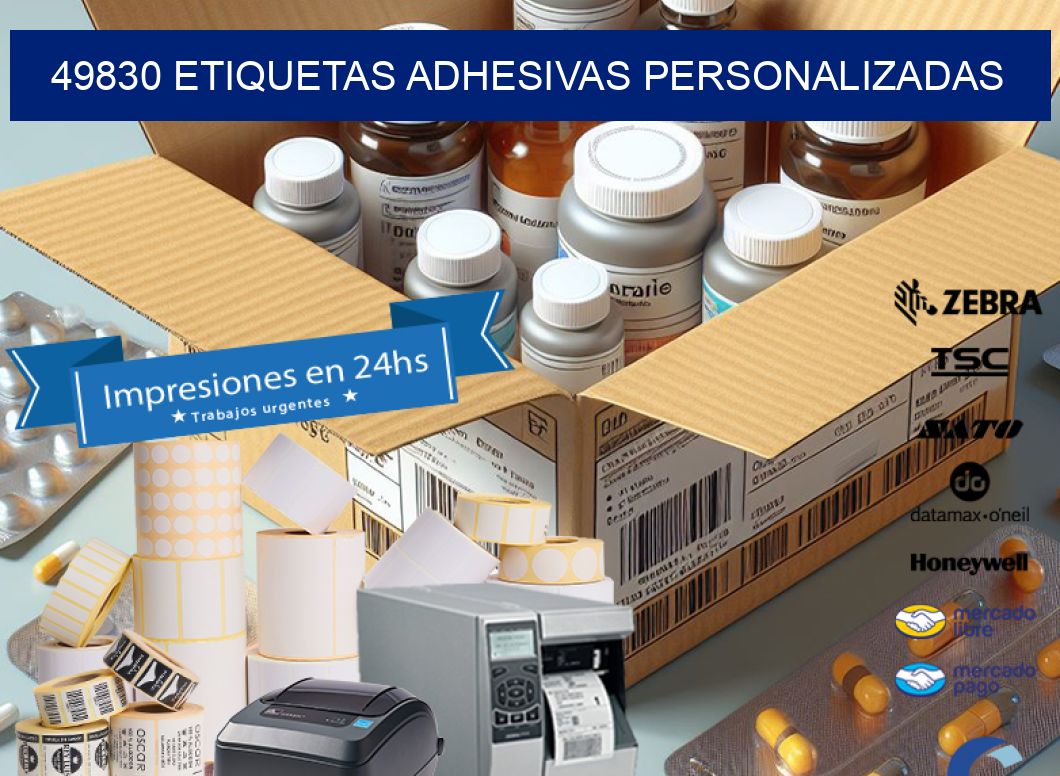 49830 etiquetas adhesivas personalizadas