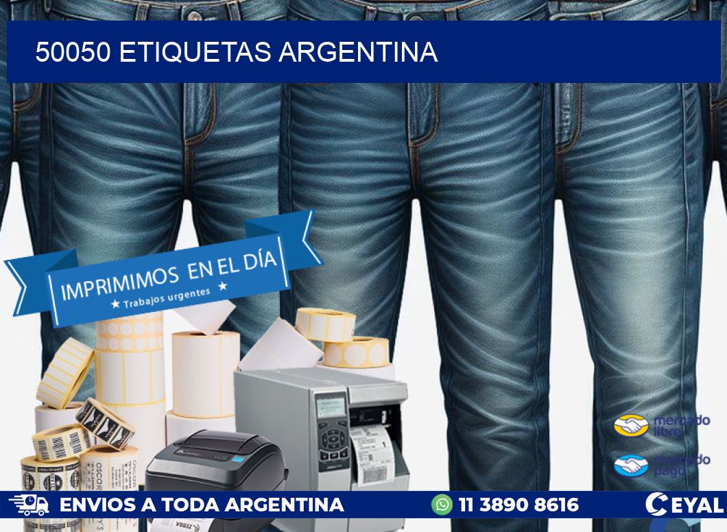 50050 ETIQUETAS ARGENTINA