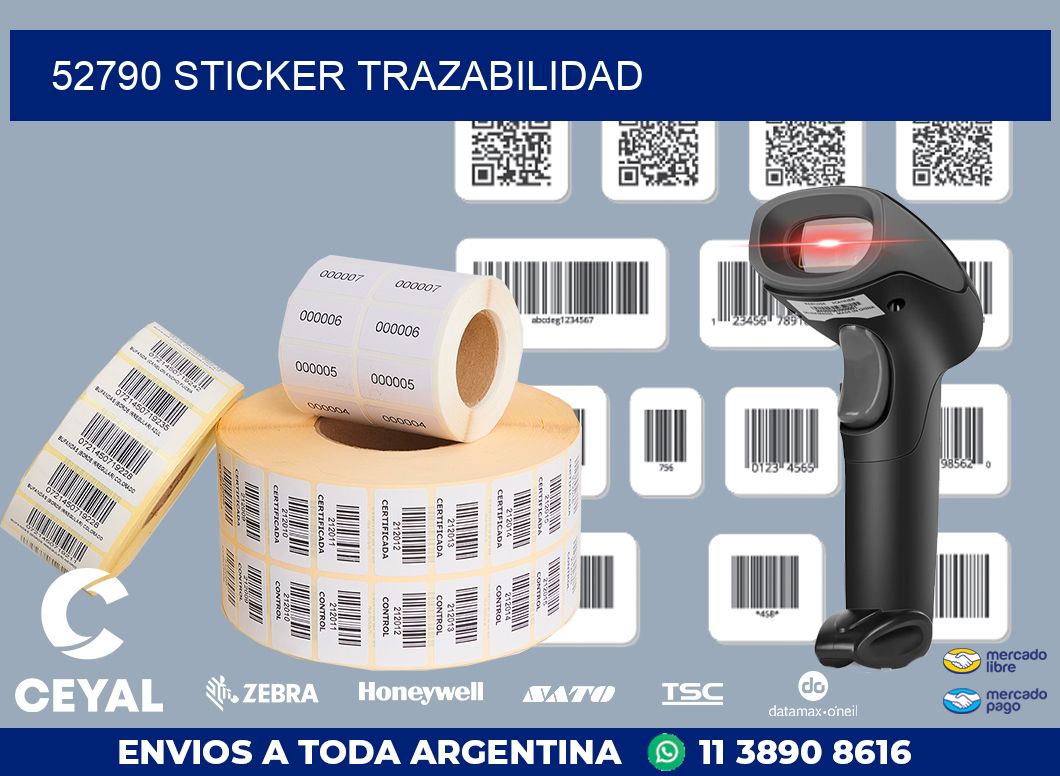 52790 STICKER TRAZABILIDAD