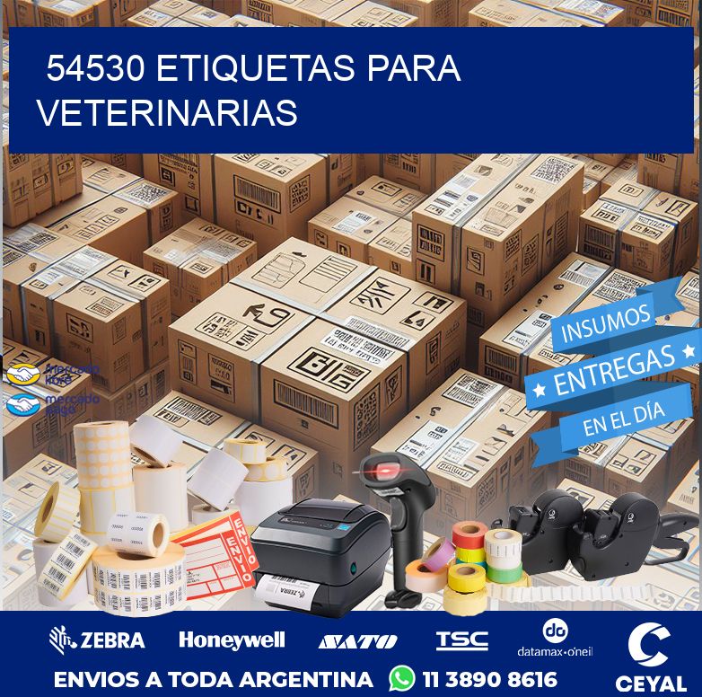 54530 ETIQUETAS PARA VETERINARIAS