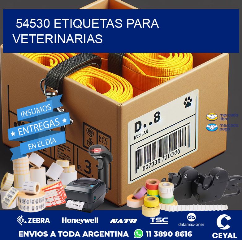 54530 ETIQUETAS PARA VETERINARIAS