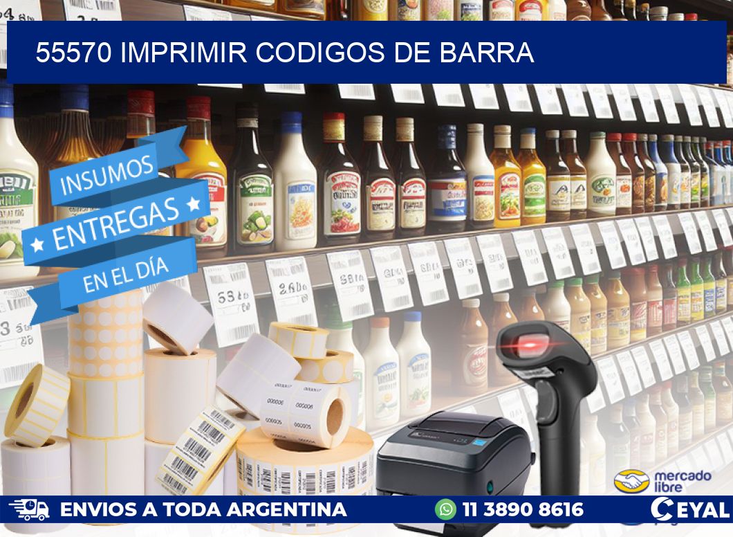 55570 imprimir codigos de barra