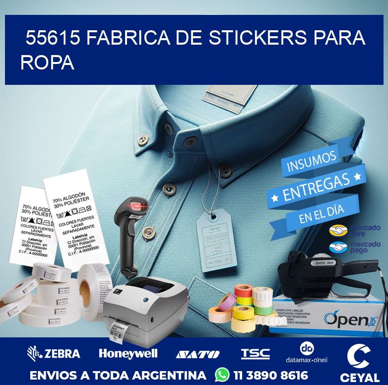 55615 FABRICA DE STICKERS PARA ROPA