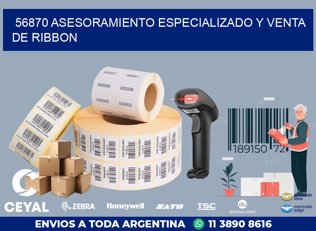 56870 ASESORAMIENTO ESPECIALIZADO Y VENTA DE RIBBON